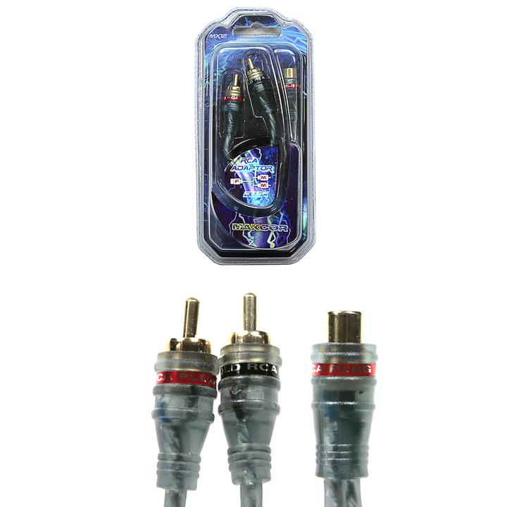 Aerpro 22cm 1F/2M RCA Y Splitter