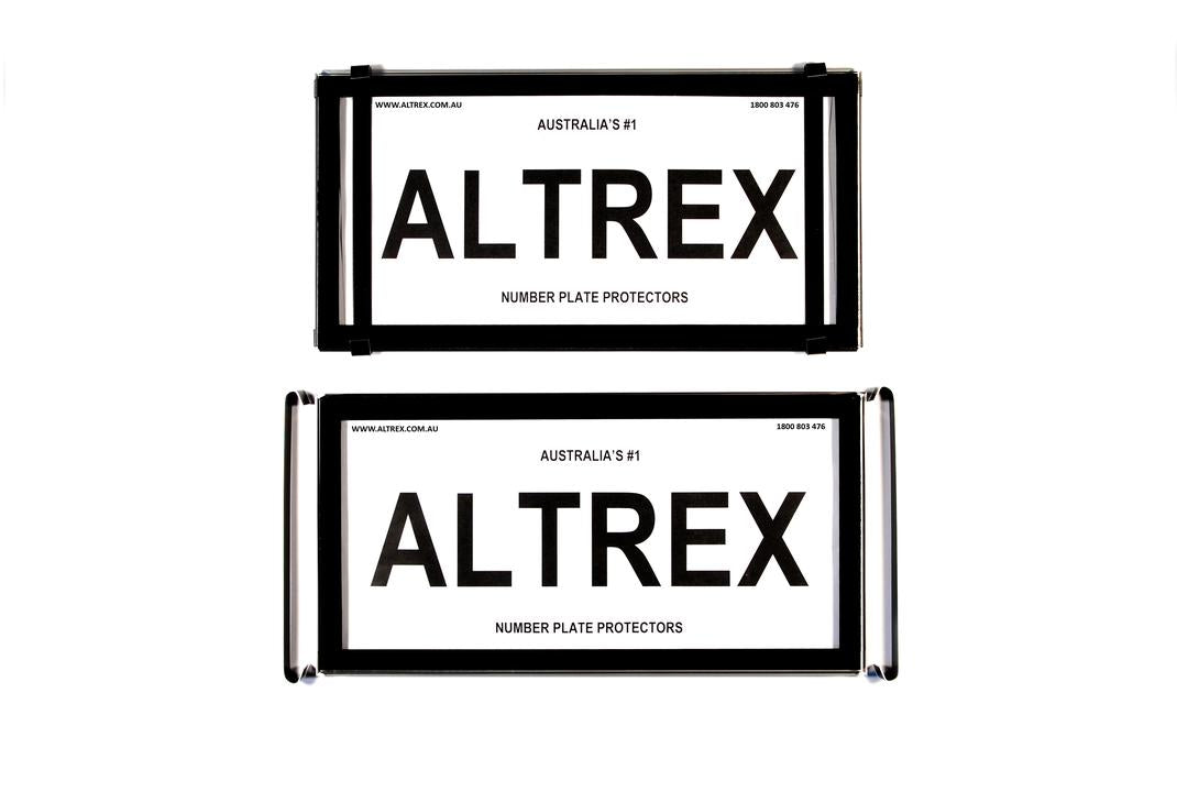 Altrex Number Plate Cover US/International Black Without Lines