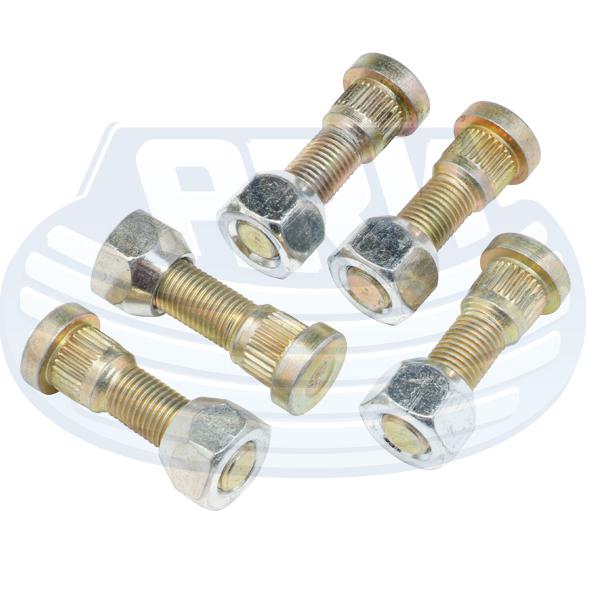 Ark 7/16" Wheel Stud & Nut Set Of 5 ST716B