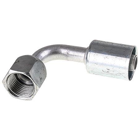 ATCO #10 Female Flare - Beadlock #10 90 Fitting Aluminium BLX1123