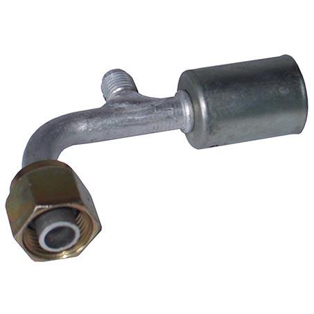 ATCO #8 FOR - Beadlock #8 90 w/R12 Port Fitting Aluminium BLX1322-1