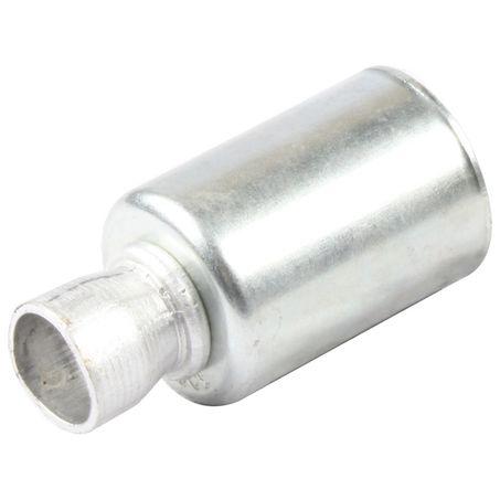 ATCO #8 Weld On - Beadlock #8 Straight Fitting Aluminium BLX6602