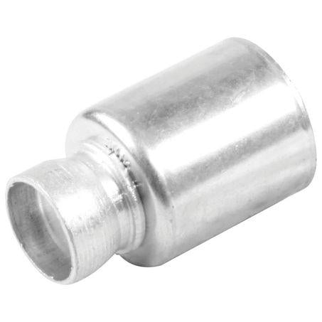 ATCO #12 Weld On - Beadlock #12 Straight Fitting Aluminium BLX6604