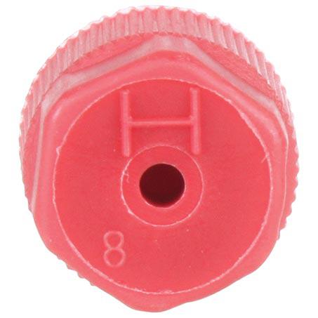 ATCO Service Valve Cap High Side R134a 10 Pack CPX4050