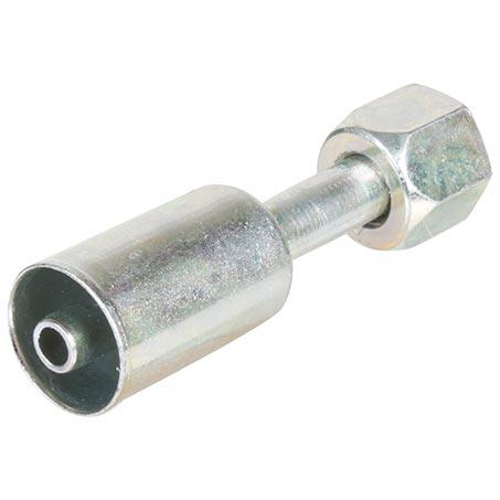 ATCO #6 Female Flare - Beadlock #6 Straight Fitting Steel SBX1101