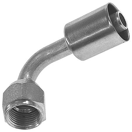 ATCO #6 Female Flare - Beadlock #6 90 Fitting Steel SBX1121