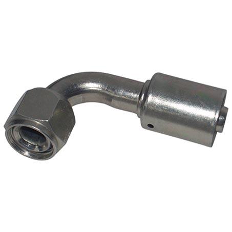 ATCO #10 Female Flare - Beadlock #10 90 Fitting Steel SBX1123