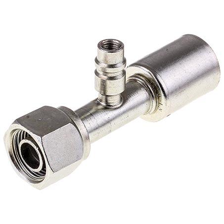 ATCO #10 FOR - Beadlock #10 Straight w/R134a Port Fitting Steel SBX1303-3