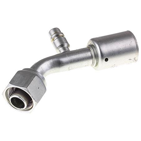 ATCO #10 FOR - Beadlock #10 45 w/R134a Port Fitting Steel SBX1313-3