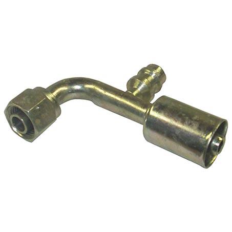 ATCO #8 FOR - Beadlock #8 90 w/R134a Port Fitting Steel SBX1322-3