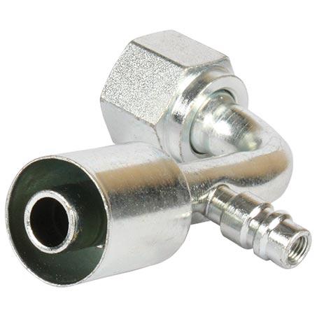 ATCO #12 FOR - Beadlock #12 90 w/R134a Port Fitting Steel SBX1324-3