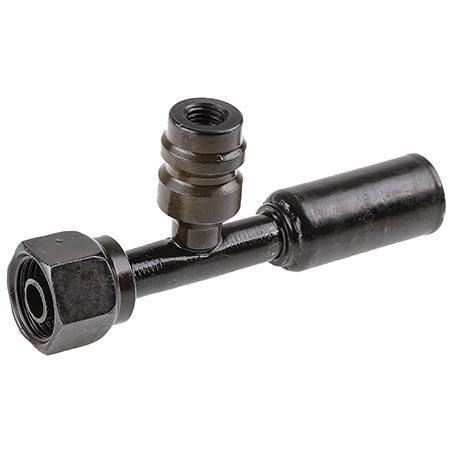 ATCO #6 FOR - Reduced Beadlock #6 Straight w/R134a Port Fitting Steel SRX1301-3