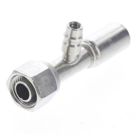 ATCO #10 FOR - Reduced Beadlock #10 Straight w/R134a Port Fitting Steel SRX1303-3
