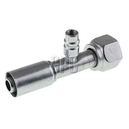ATCO #10 FOR - Reduced Beadlock #10 Straight w/R134a Port Fitting Steel SRX1303-3