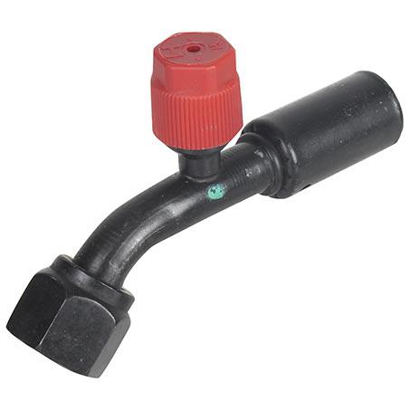 ATCO #8 FOR - Reduced Beadlock #8 45 w/R134a Port Fitting Steel SRX1312-3