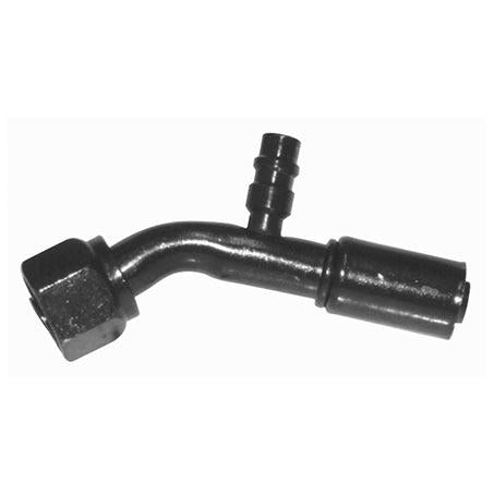 ATCO #10 FOR - Reduced Beadlock #10 45 w/R134a Port Fitting Steel SRX1313-3