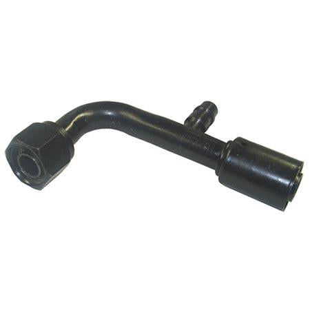 ATCO #10 FOR - Reduced Beadlock Step Up #12 90 w/R134a Port Fitting Steel SRX1327-3