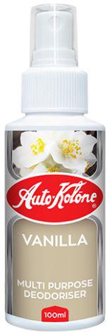 Auto Kolone Car Air Freshener Original Formula Deodoriser 100ml Vanilla AK15