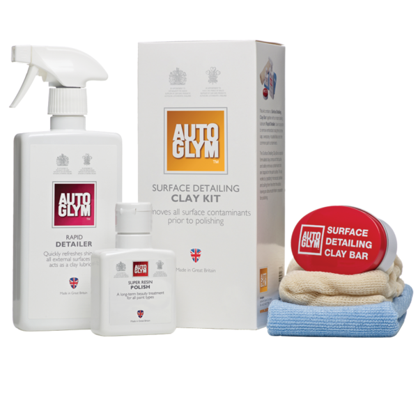Autoglym Surface Detailing Clay 4Pc Kit AURCBKIT AURCBKIT