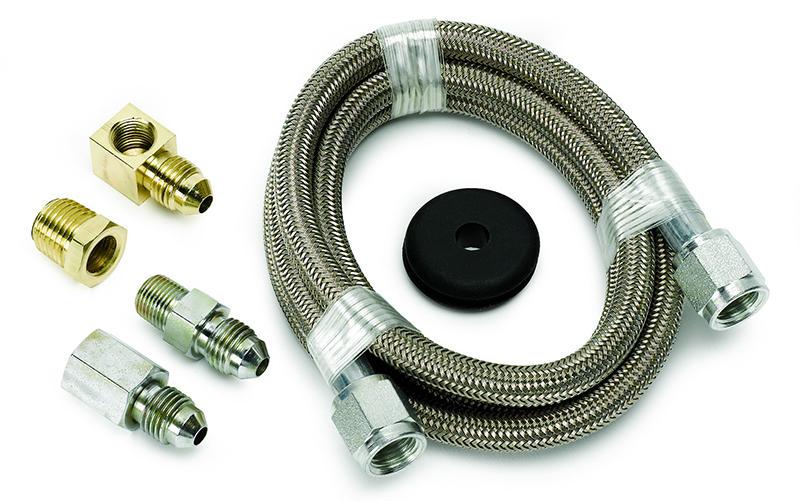 Autometer -4an Braided Hose With Fittings 4FT AU3229