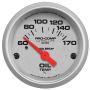 Autometer Ultra-Lite 2-1/16in Oil Temp Gauge 60-170C Short Sweep Electric AU4348-M