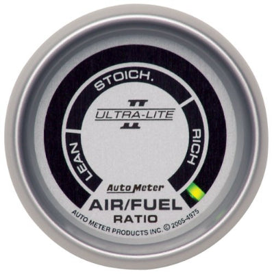 Autometer Ultra-Lite II 2-1/16in Air/Fuel Ratio Gauge Full Sweep AU4975