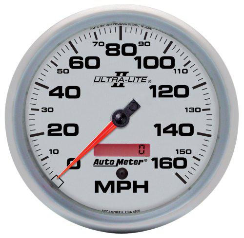 Autometer 5in Speedometer 160MPH AU4989