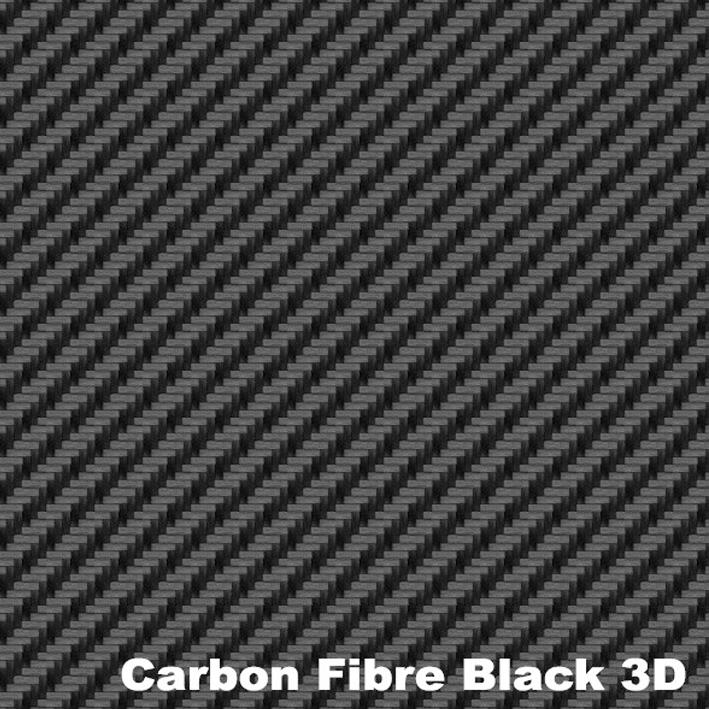 Autotecnica Vinyl Wrap 213x20cm Black 3D Carbon Fibre A28199S