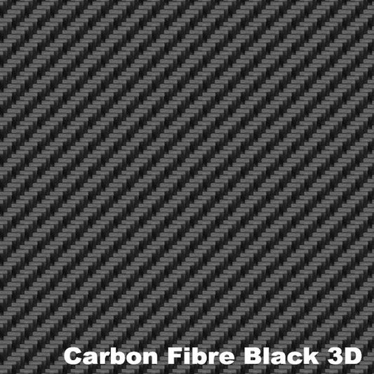 Autotecnica Vinyl Wrap 213x20cm Black 3D Carbon Fibre A28199S