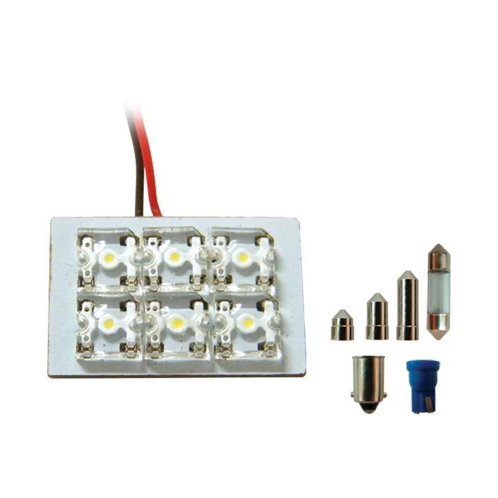 Autotecnica 6-LED Interior Light Conversion Blue SY-6808B