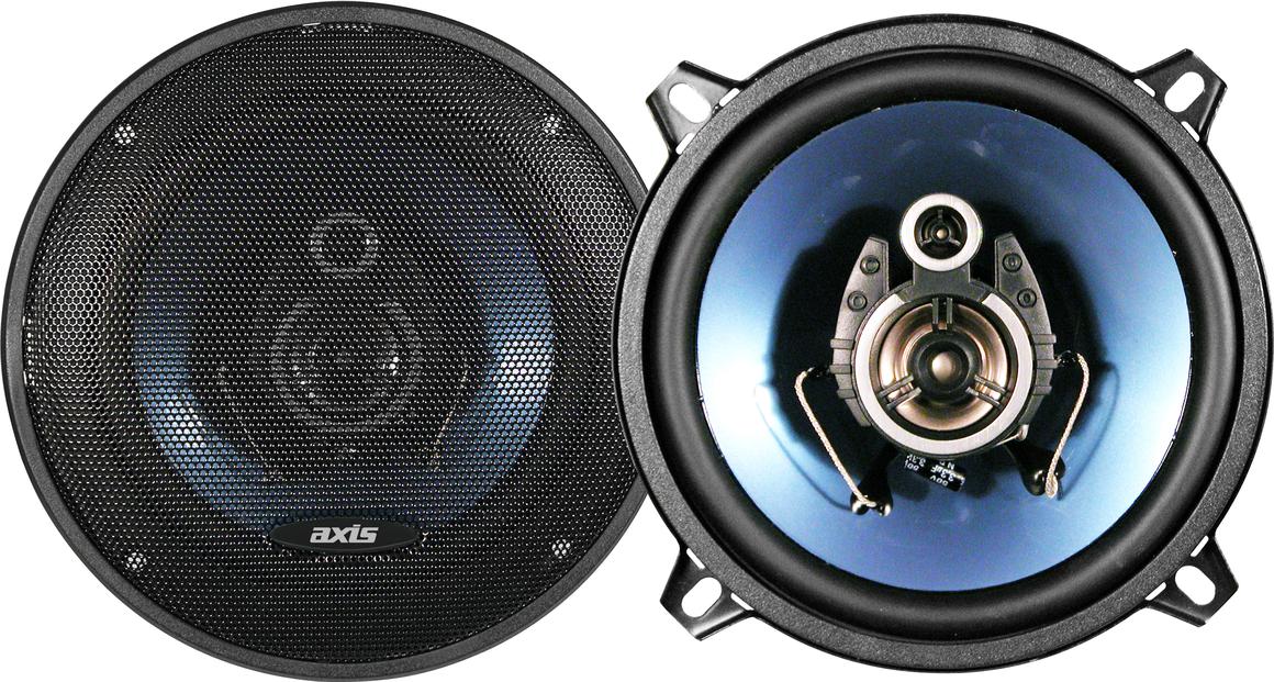 Axis 5"" 220W 3-Way Dual Cone Coaxial Speakers AX133