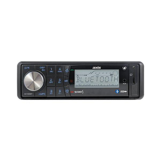 Axis Bluetooth AM/FM Radio Mechless Headunit AX1500BT