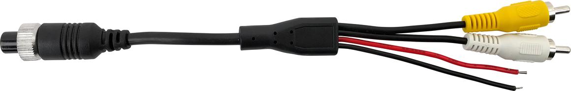 Axis 4 Pin Female To RCA Male Adaptor Cable AX4P-F/RCA-M