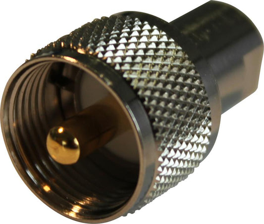 Axis FME Male To UHF Male Connector FME4