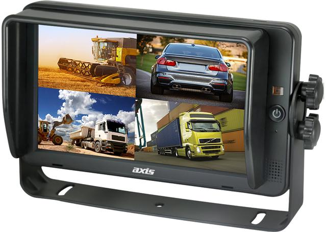 Axis 10"" HD LED Quad View Touchscreen Monitor HD1014