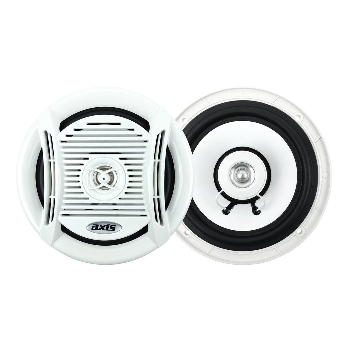 Axis Marine 6.5" 160W 2-Way Coaxial Speakers White MA6502