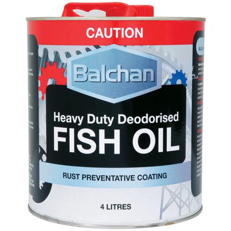Balchan HD Deodorised Fish Oil 4L BA7009