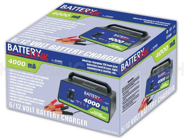 Battery Link Battery Charger 4A 6/12V