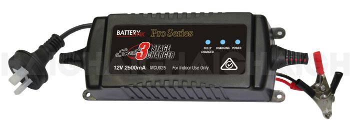 Battery Link Smart Battery Charger 2.5A 12V 3 Stage