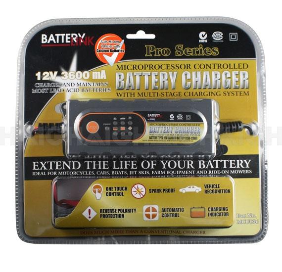 Battery Link Smart Battery Charger 3.6A 12V