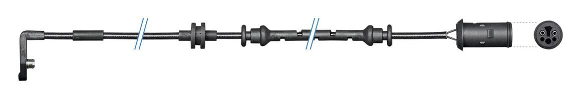 Bendix Brake Pad Wear Sensor BWS1001