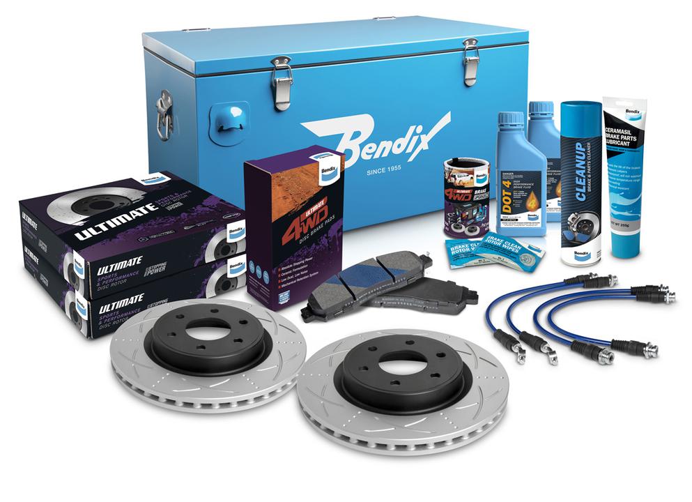 Bendix Ultimate 4x4 Brake Upgrade Kit Front U4WD-BUK12
