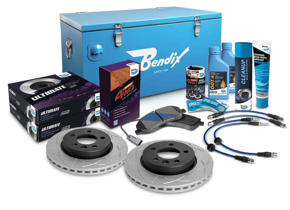 Bendix Ultimate 4x4 Brake Upgrade Kit Front U4WD-BUK14