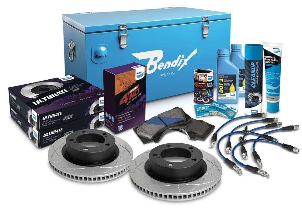 Bendix Ultimate 4x4 Brake Upgrade Kit Front U4WD-BUK15