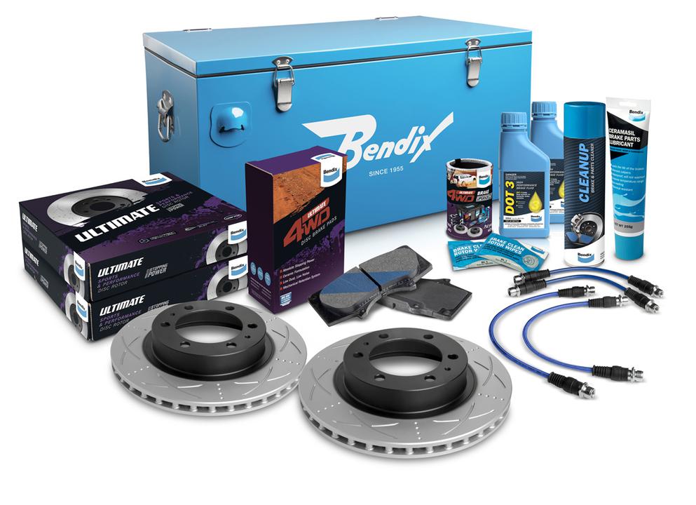 Bendix Ultimate 4x4 Brake Upgrade Kit Front U4WD-BUK2