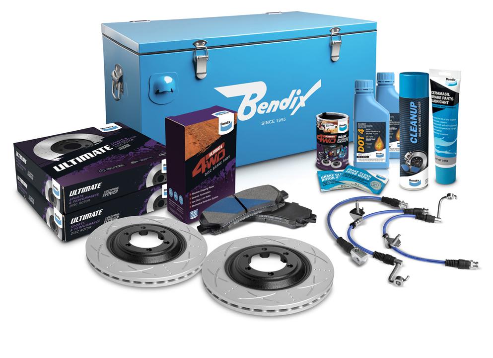 Bendix Ultimate 4x4 Brake Upgrade Kit Front U4WD-BUK29
