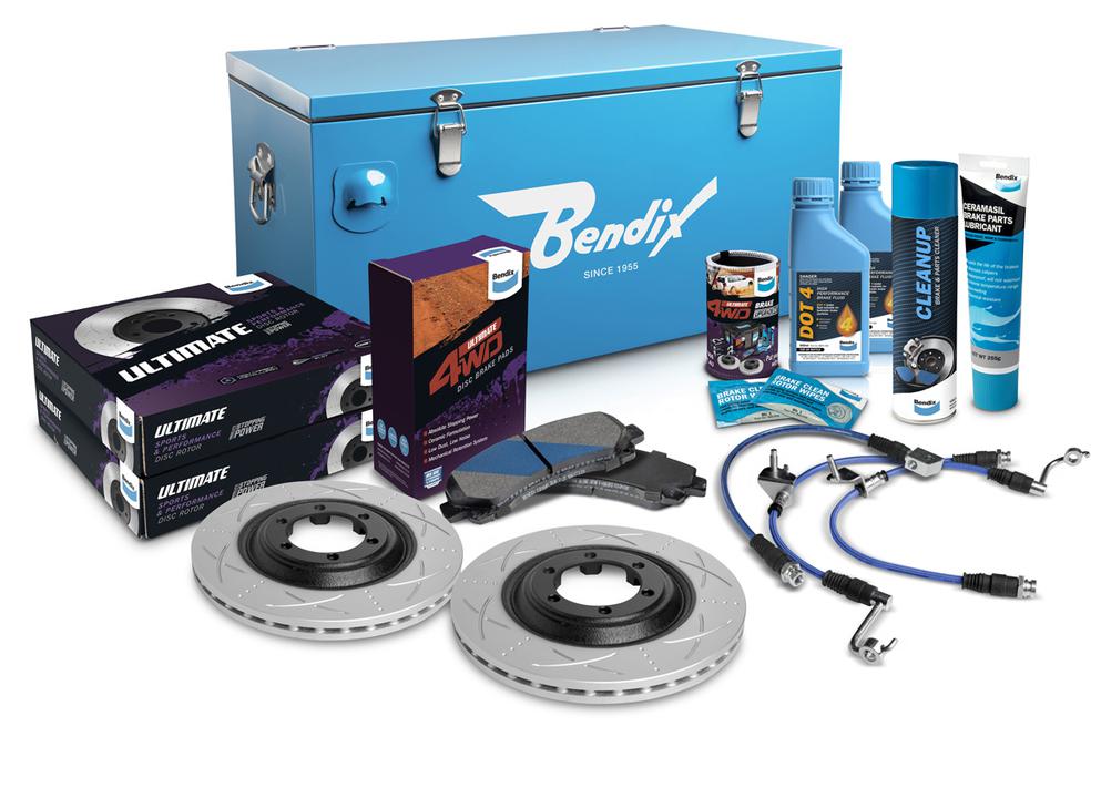 Bendix Ultimate 4x4 Brake Upgrade Kit Front (Suits 2"" Lift) U4WD-BUK29+2