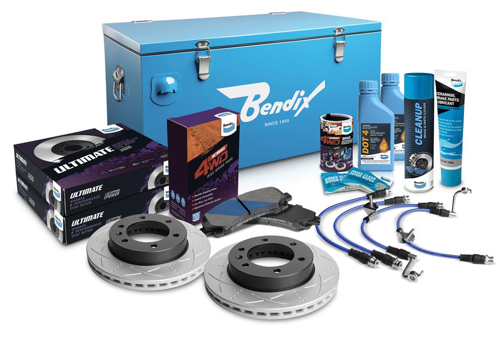 Bendix Ultimate 4x4 Brake Upgrade Kit Front U4WD-BUK31