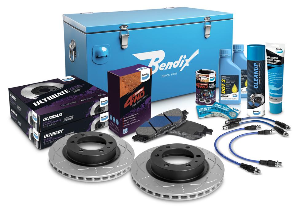 Bendix Ultimate 4x4 Brake Upgrade Kit Front U4WD-BUK5
