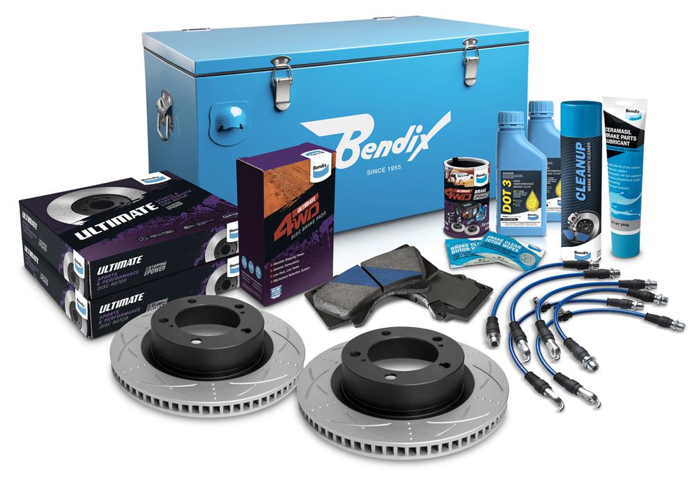 Bendix Ultimate 4x4 Brake Upgrade Kit Front U4WD-BUK61